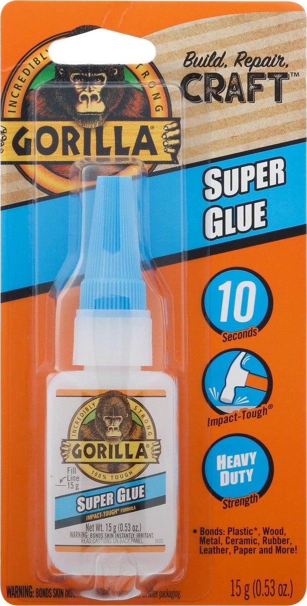 slide 8 of 9, Gorilla Super Glue 0.53 oz, 0.53 oz