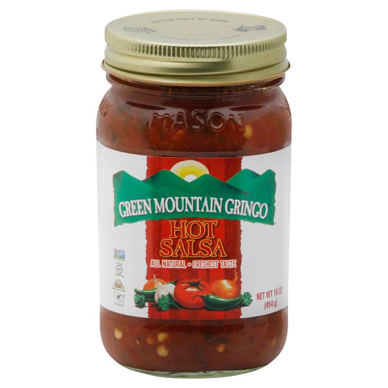 slide 1 of 3, Mariani Green Mountain Gringo Hot Salsa, 16 oz