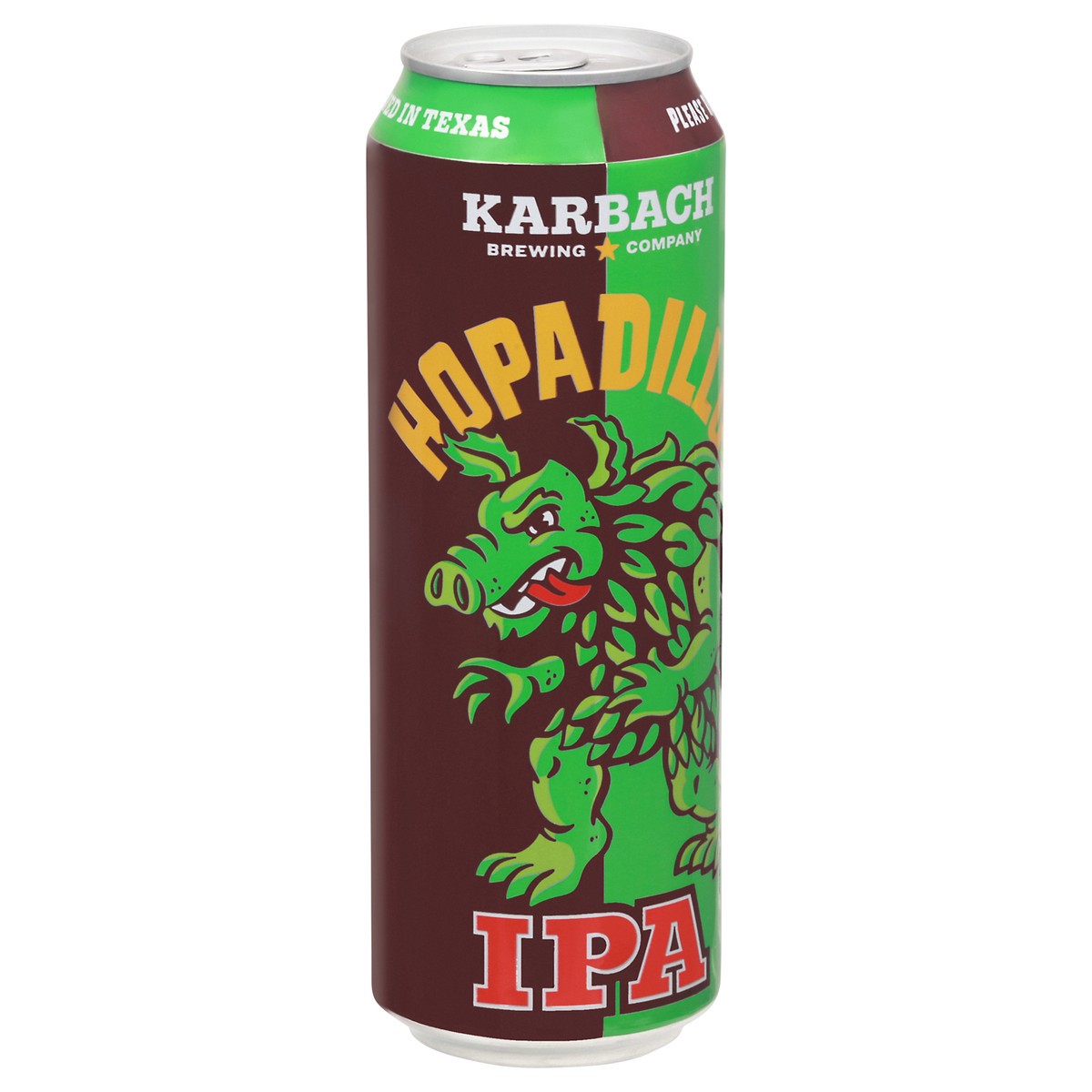 slide 4 of 9, Karbach Brewing Co. Brewing Company Hopadillo IPA, 19.2 fl. oz. Can, 6.6% ABV, 19 oz