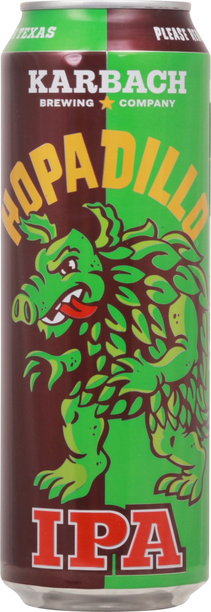 slide 7 of 9, Karbach Brewing Co. Brewing Company Hopadillo IPA, 19.2 fl. oz. Can, 6.6% ABV, 19 oz