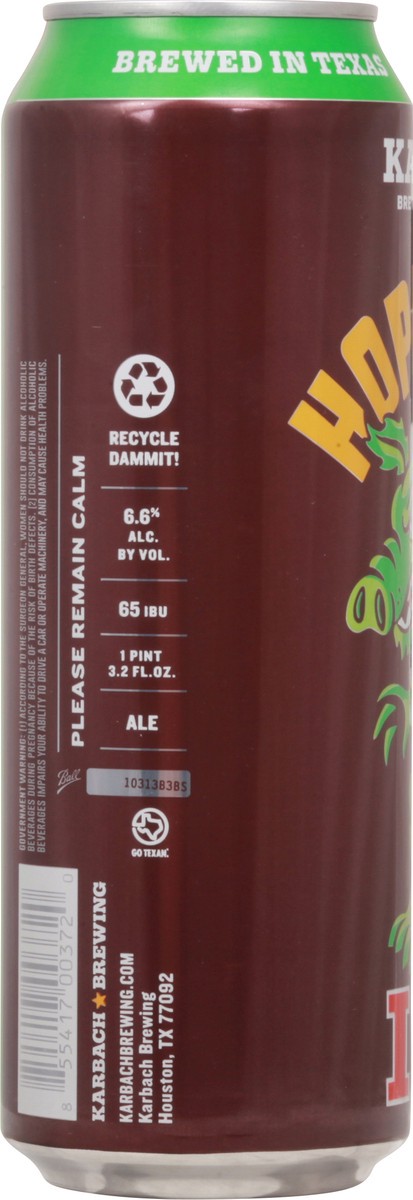 slide 5 of 9, Karbach Brewing Co. Brewing Company Hopadillo IPA, 19.2 fl. oz. Can, 6.6% ABV, 19 oz