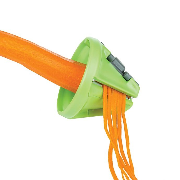 slide 1 of 5, Progressive prepworks Hand Spiralizer - Green, 1 ct