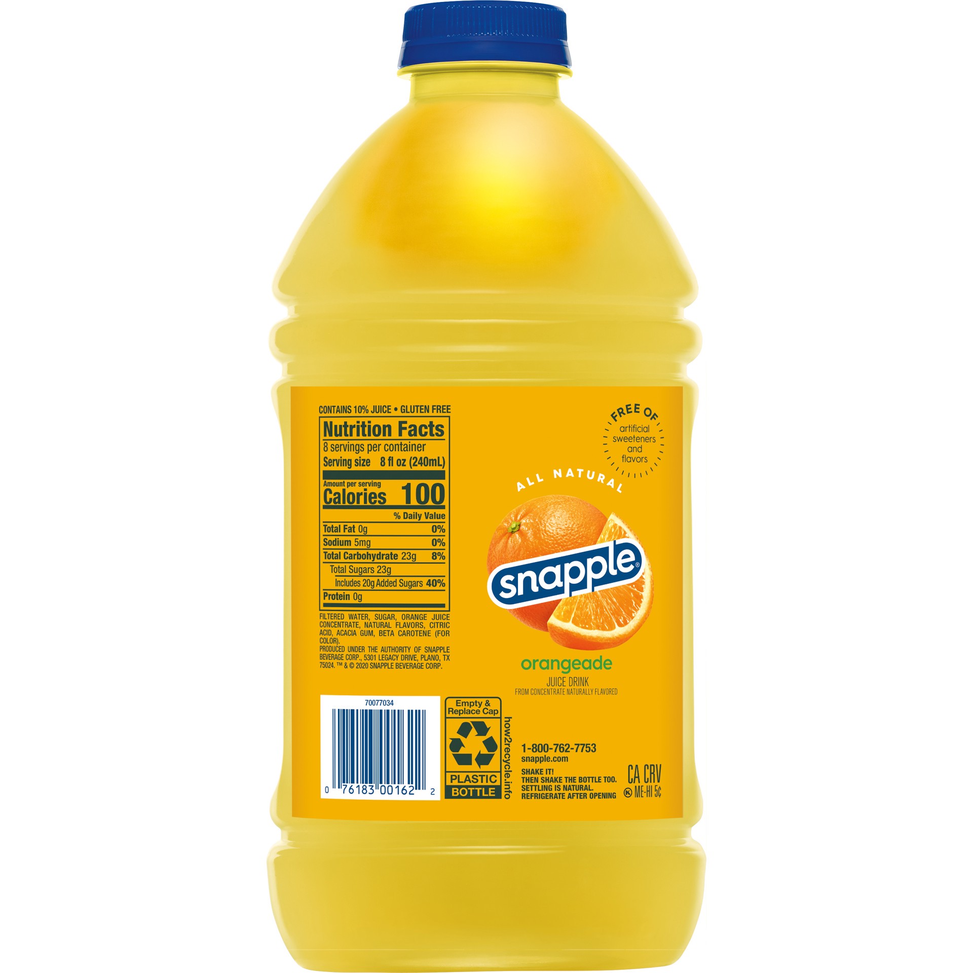 slide 2 of 3, Snapple Juice Drink - 64 oz, 64 oz