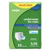 slide 15 of 17, Meijer Underwear for Men, Maximum Absorbency, Small/Medium, 36 ct