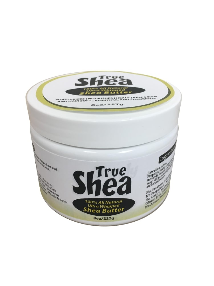 slide 1 of 1, True Shea 100% All Natural Ultra Whipped Shea Butter, 8 oz