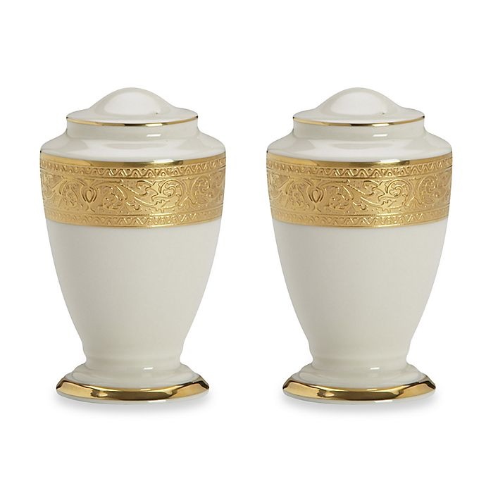 slide 1 of 1, Lenox Westchester Salt and Pepper Shakers, 1 ct