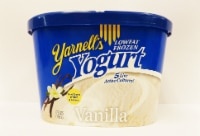slide 1 of 1, Yarnell's Vanilla Frozen Yogurt, 56 fl oz