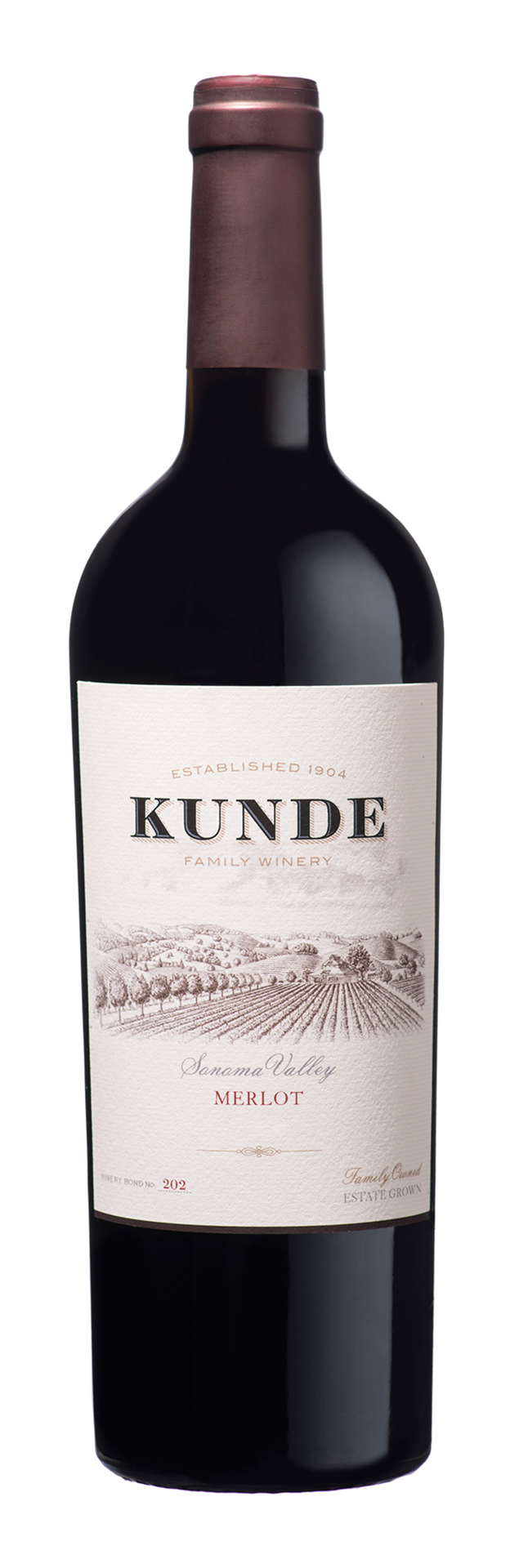 slide 1 of 1, Kunde 2019 Estate Merlot, Sonoma Valley, 750ml, 750 ml