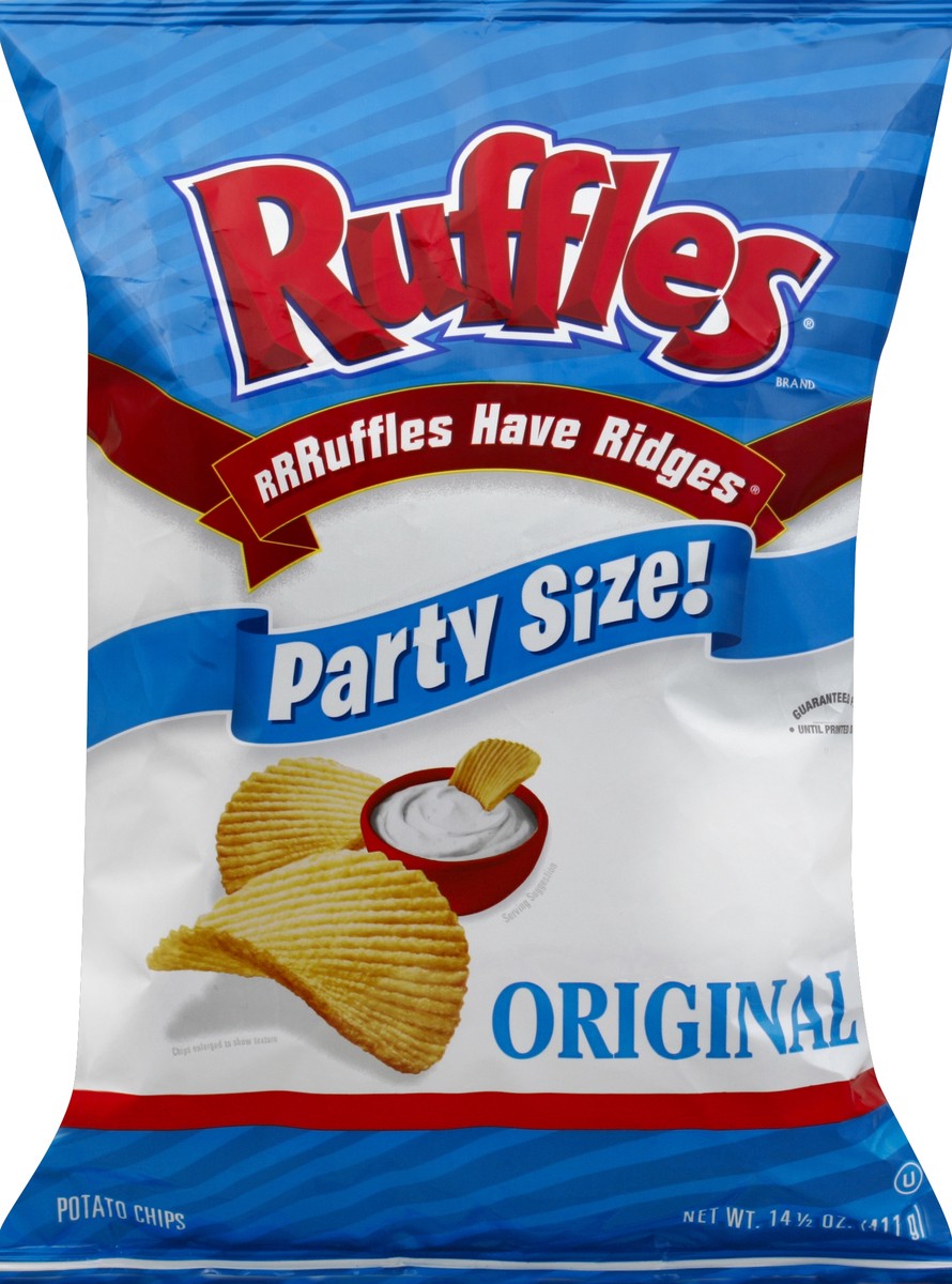 slide 5 of 5, Ruffles Potato Chips 14.5 oz, 14.5 oz