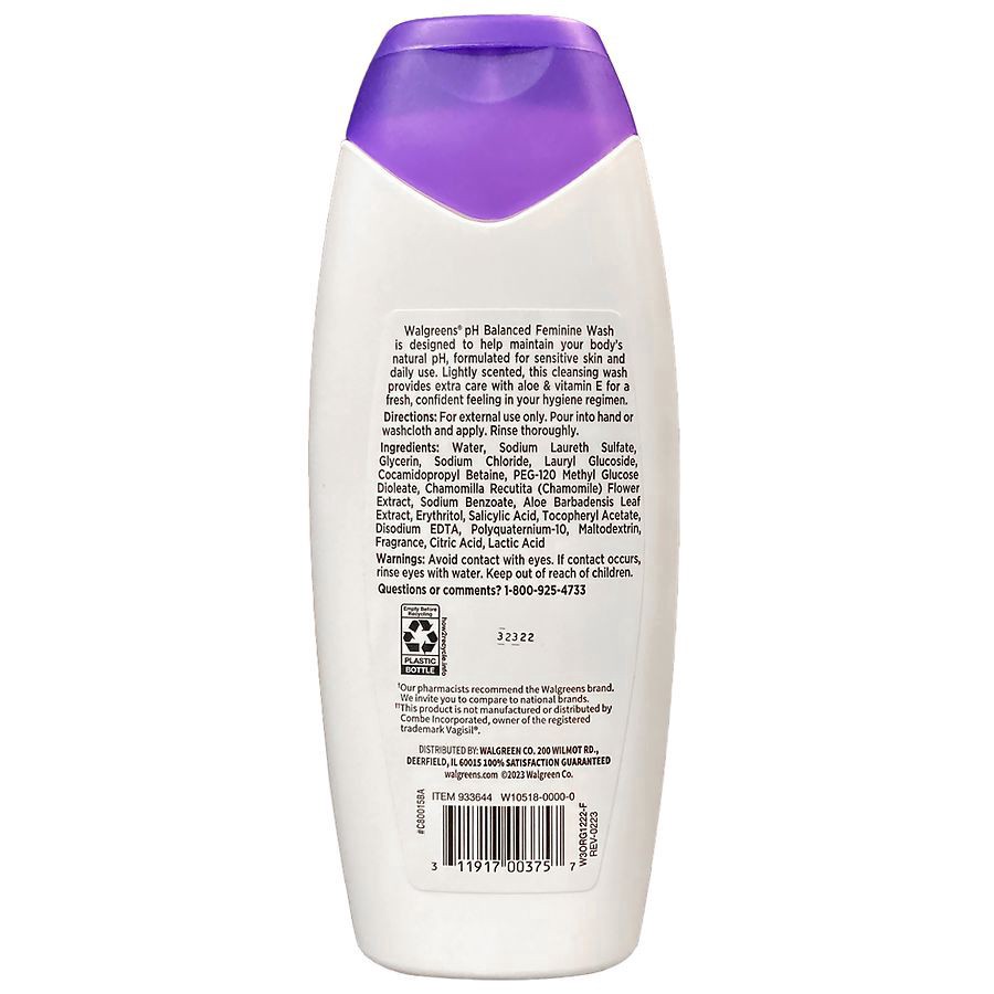 slide 3 of 3, Walgreens Feminine Wash, 12 fl oz