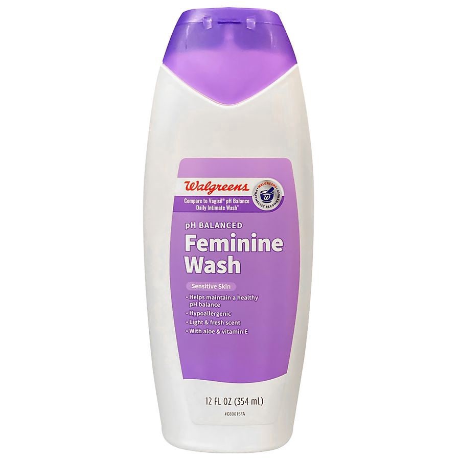slide 1 of 3, Walgreens Feminine Wash, 12 fl oz
