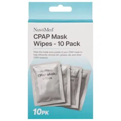 NuvoMed Unscented CPAP Mask Wipes Travel Pack