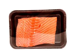 Fresh Salmon Portions Without Skin