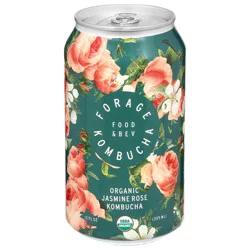 Forage Jasmine Rose Kombucha - 12 oz