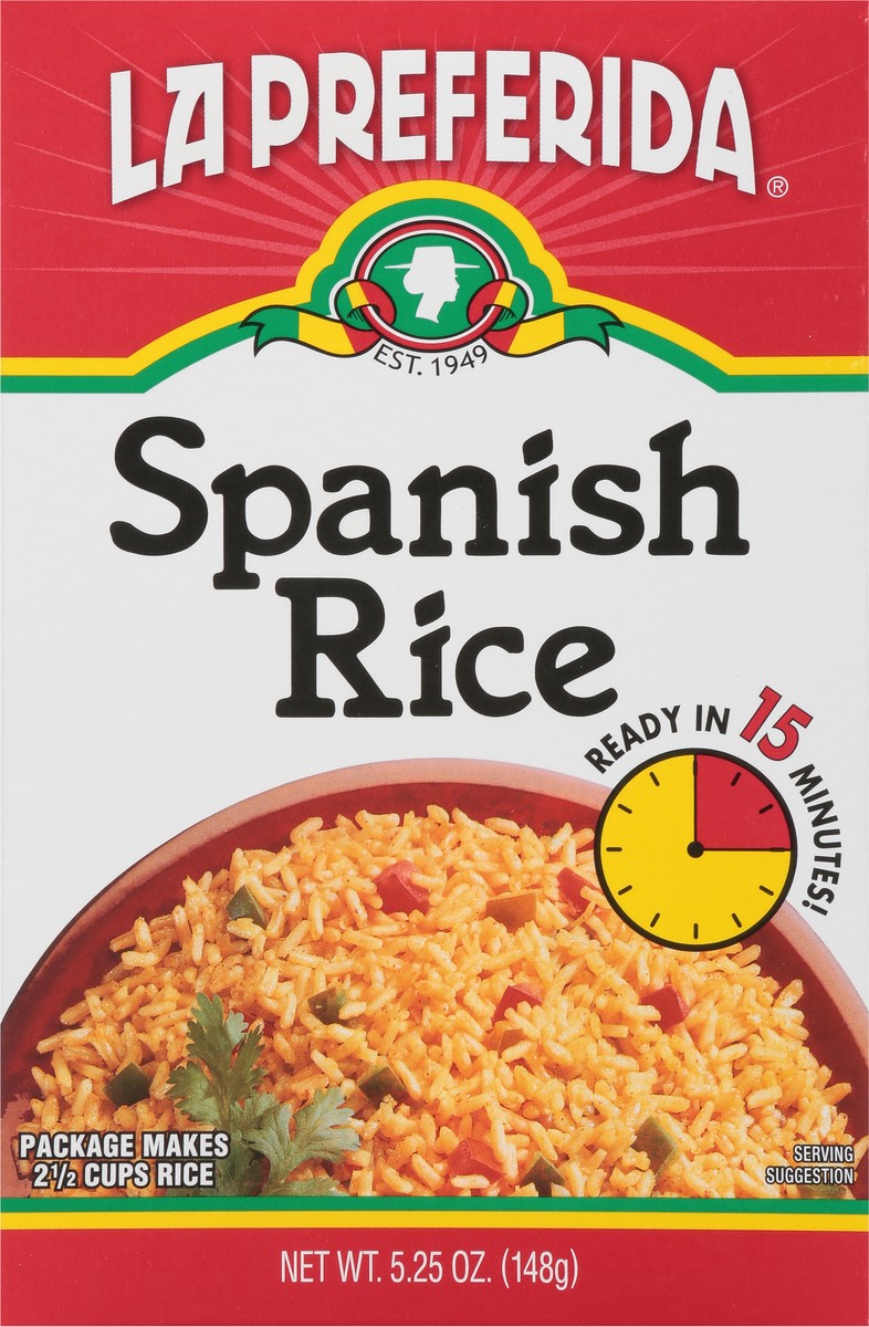 slide 9 of 9, La Preferida Spanish Rice 5.25 oz, 5.25 oz