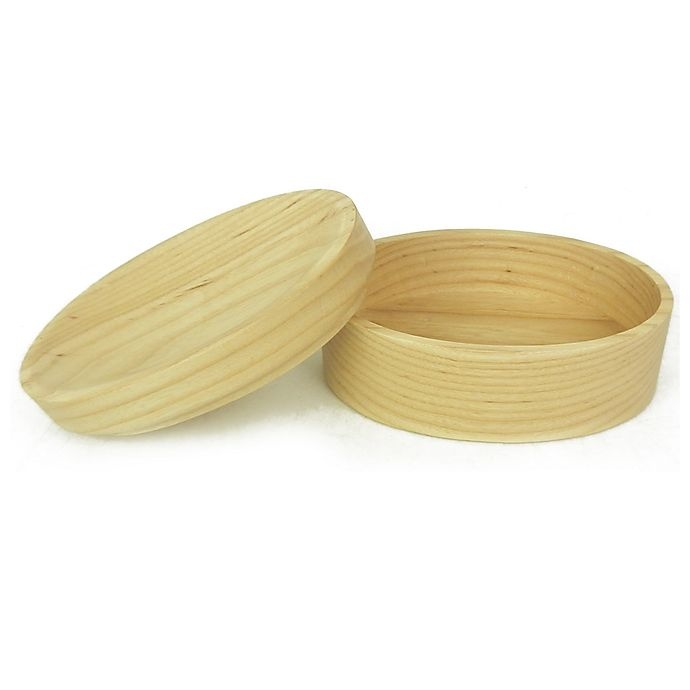 slide 2 of 2, Haven Eulo Wooden Storage Soap Dish - Ash wood, 1 ct