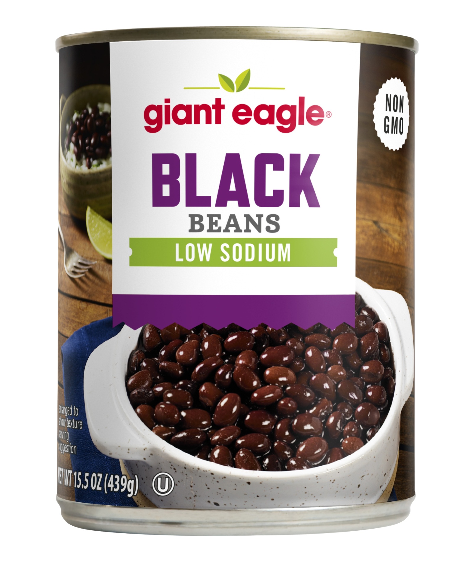 slide 1 of 1, Ge Black Beans Low Sodium, 1 oz