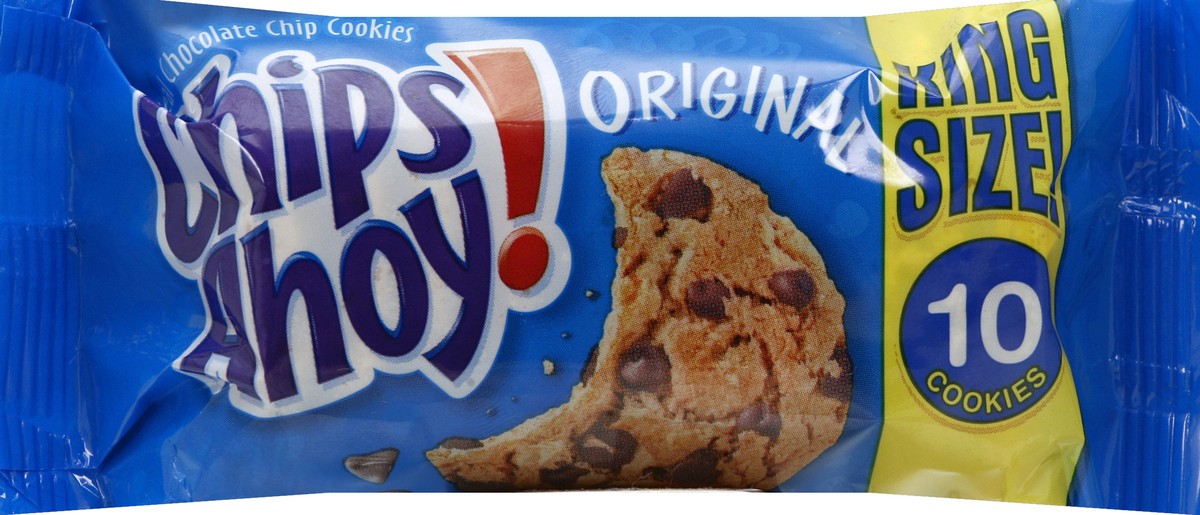 slide 5 of 6, CHIPS AHOY! Original Chocolate Chip Cookies, 3.75 oz King Size Snack Pack, 0.23 lbs