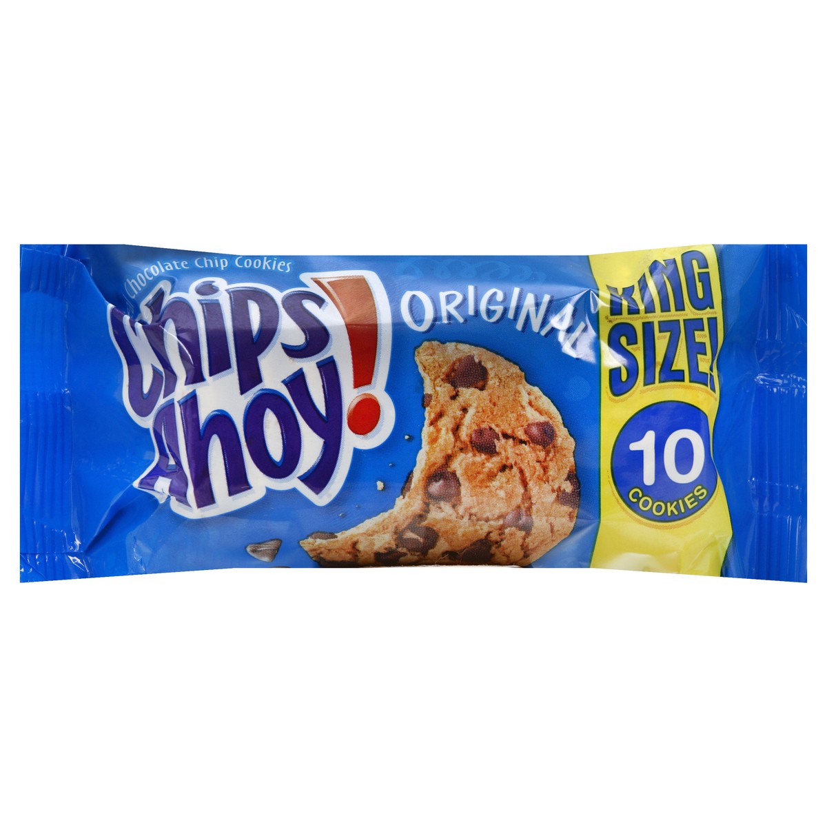slide 4 of 6, CHIPS AHOY! Original Chocolate Chip Cookies, 3.75 oz King Size Snack Pack, 0.23 lbs