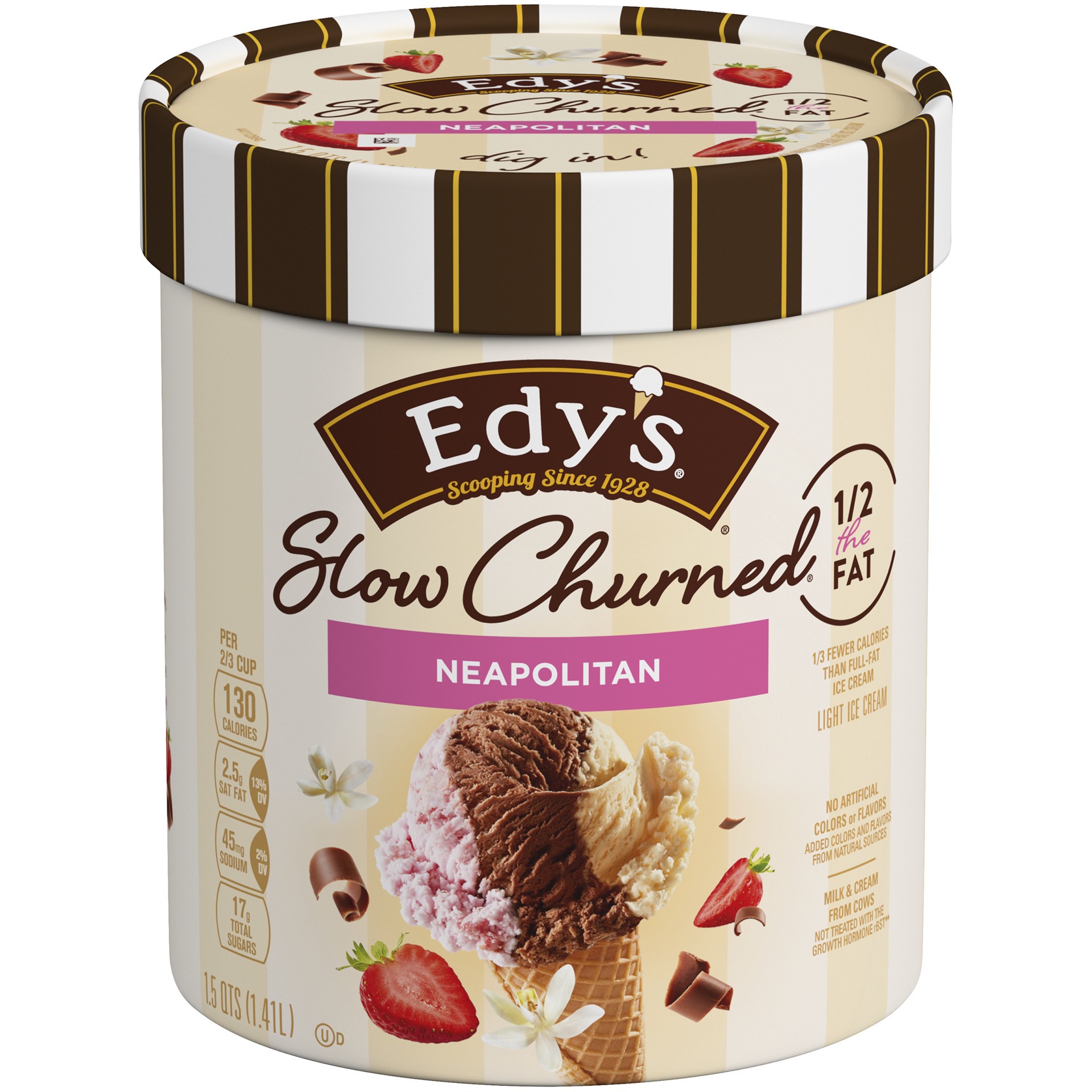 slide 1 of 4, Edy's Ice Cream 1.5 qt, 1.5 qt