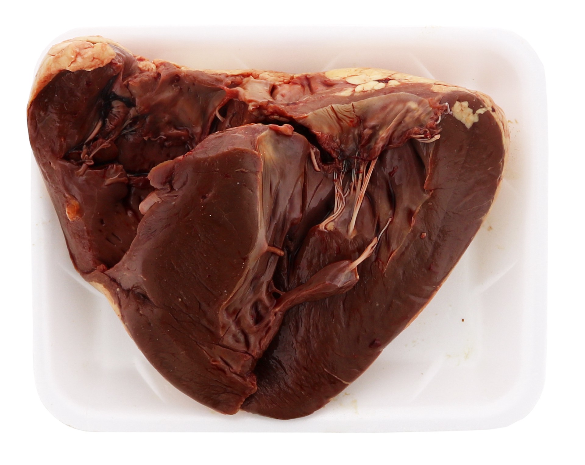 slide 1 of 1, Fresh Beef Heart, per lb