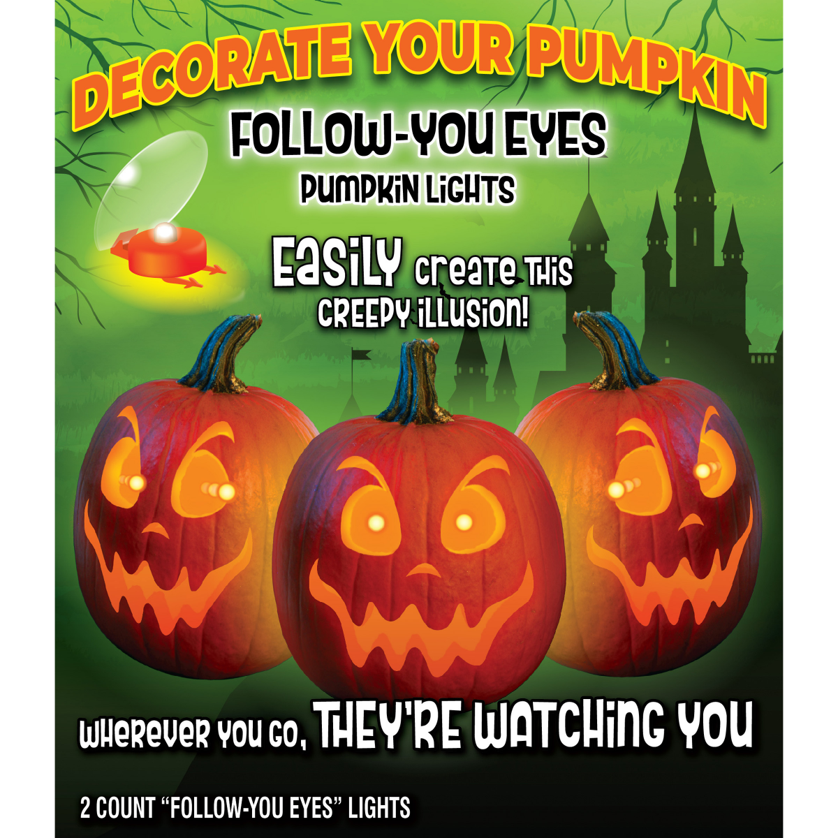 slide 1 of 1, Pumpkin Masters Pumpkin Decore, 1 ct