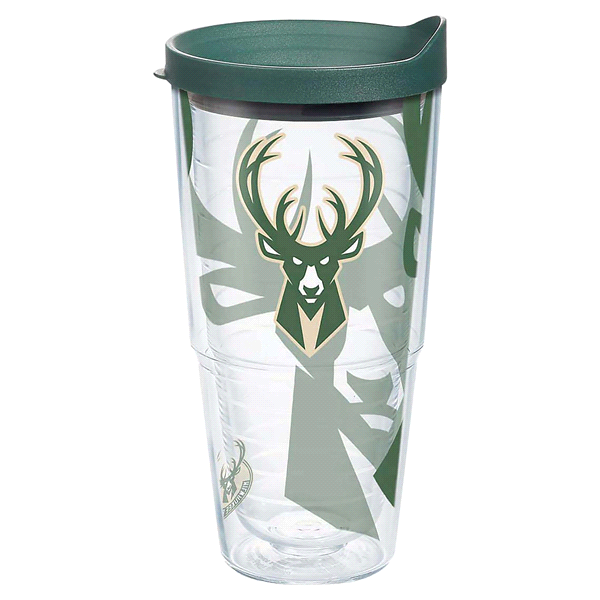 Tervis Tumbler Milwaukee Bucks 24 Oz All Over Classic Tumbler