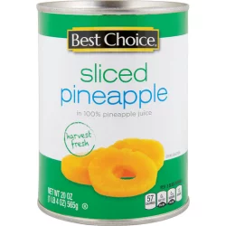 Best Choice Sliced Pineapple