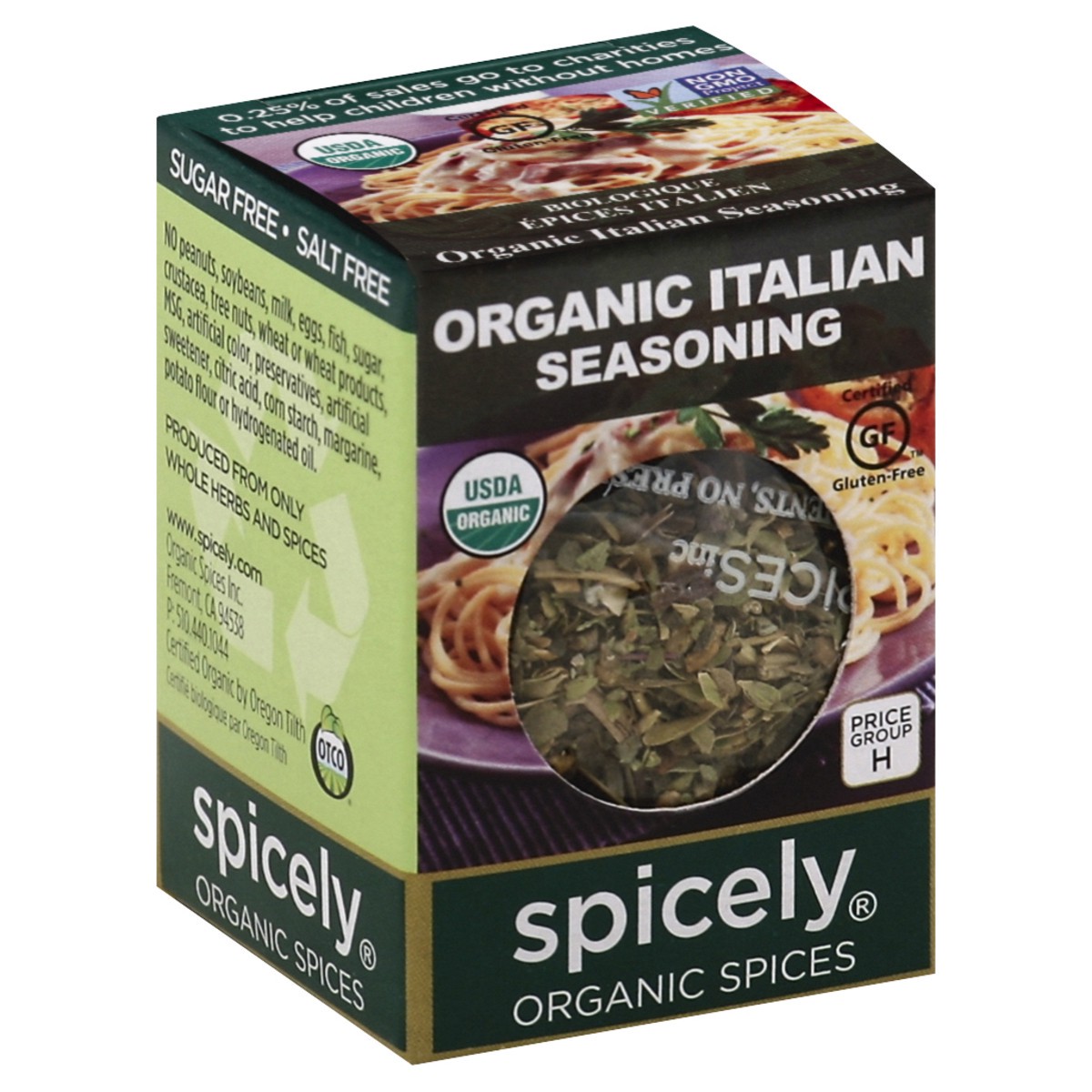 slide 4 of 4, Spicely Organic Spices Seasoning 0.1 oz, 0.1 oz