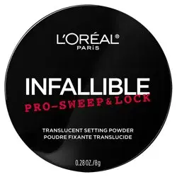 L'Oréal Pro Sweep & Lock Loose Setting Powder Translucent- 0.28oz
