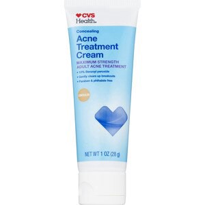 slide 1 of 1, CVS Health Concealing Acne Treatment Cream, 1 Oz, 1 oz