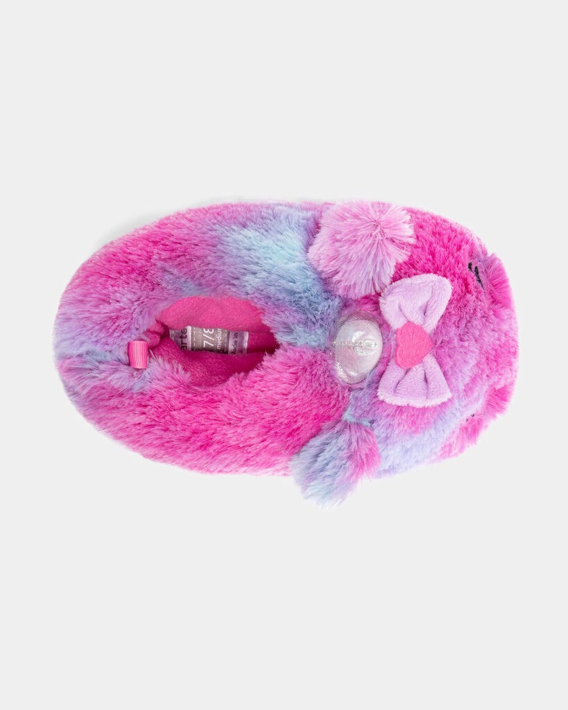 slide 2 of 6, Carter's Carters Girls Unicorn Slippers - Pink/Purple Pink/Purple XS, 1 ct