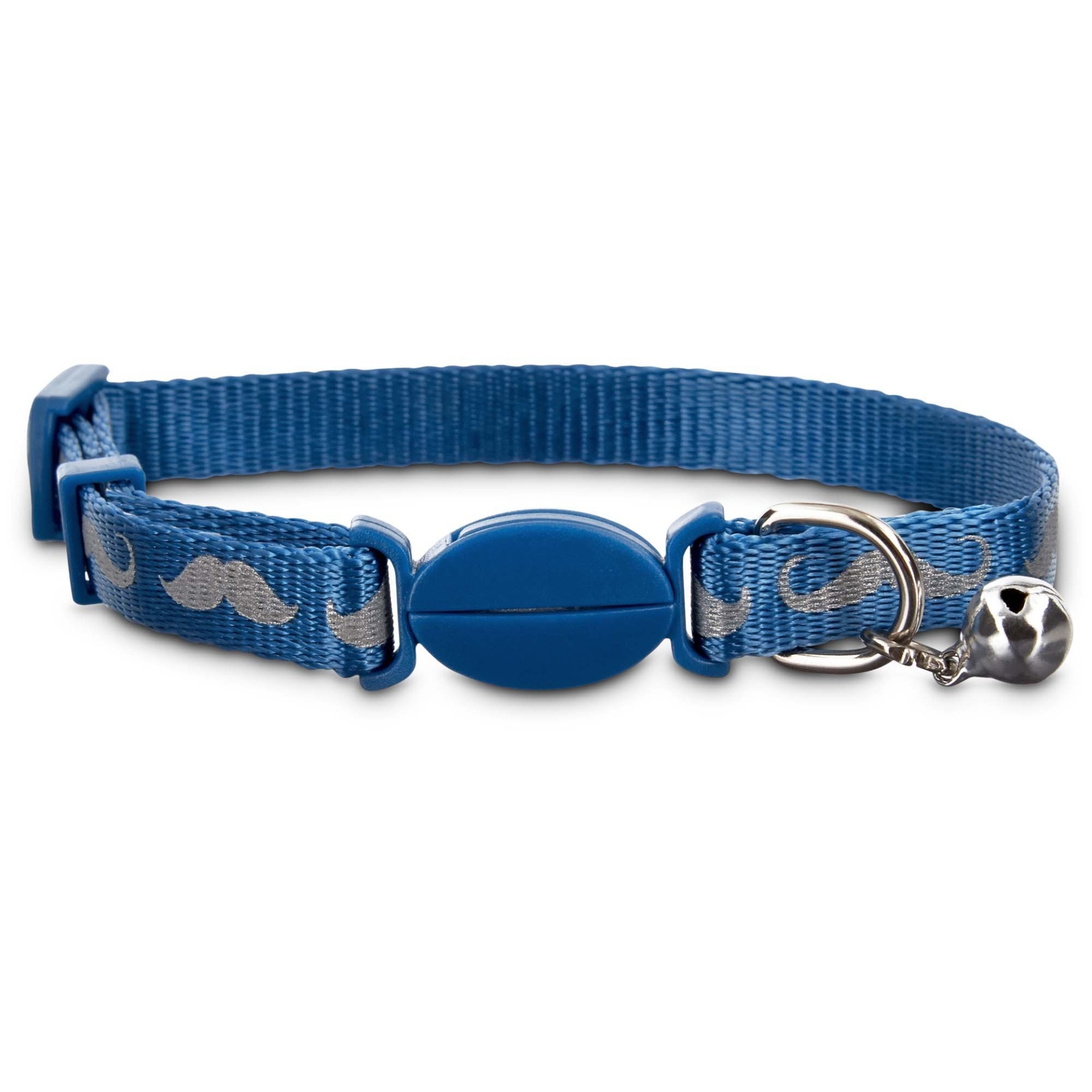 slide 1 of 1, Good2Go Reflective Mustache Cat Collar, 1 ct