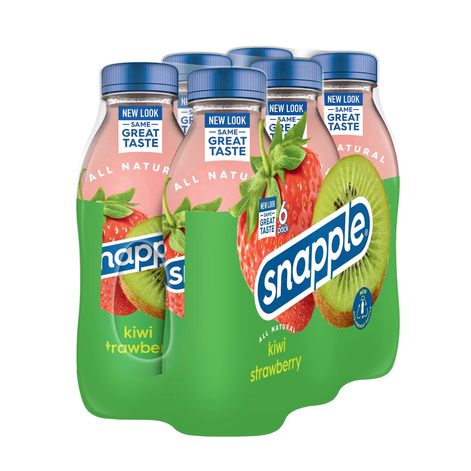 slide 39 of 59, Snapple Kiwi Strawberry Juice Drink- 6 ct; 16 fl oz, 6 ct; 16 fl oz