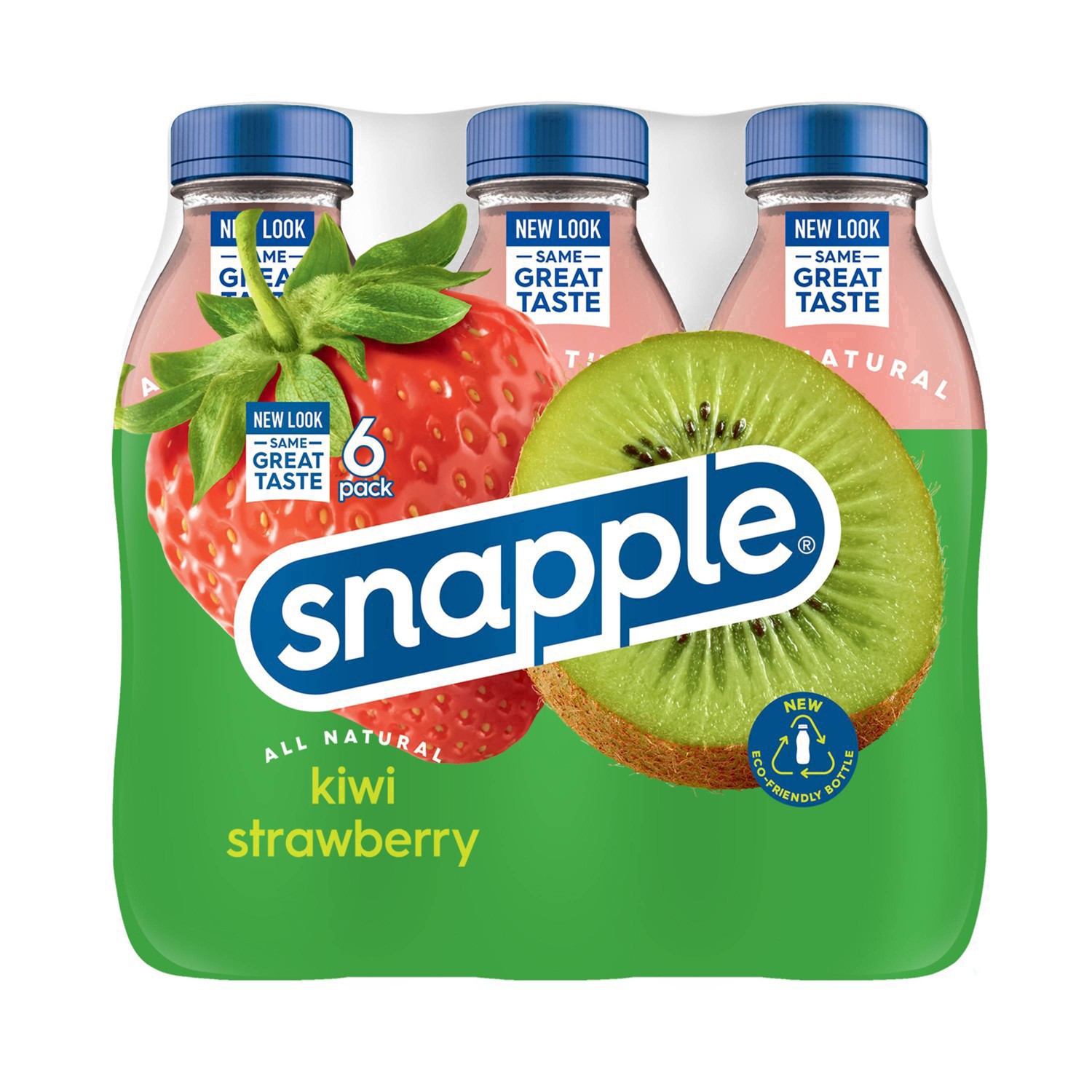 slide 21 of 59, Snapple Kiwi Strawberry Juice Drink- 6 ct; 16 fl oz, 6 ct; 16 fl oz