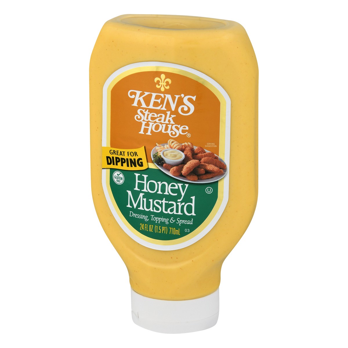 slide 7 of 9, Ken's Steak House Honey Mustard Dressing, Topping & Spread 24 oz, 24 oz