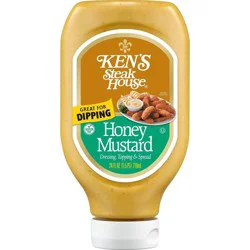 Ken's Steak House Honey Mustard Dressing, Topping & Spread 24 fl oz