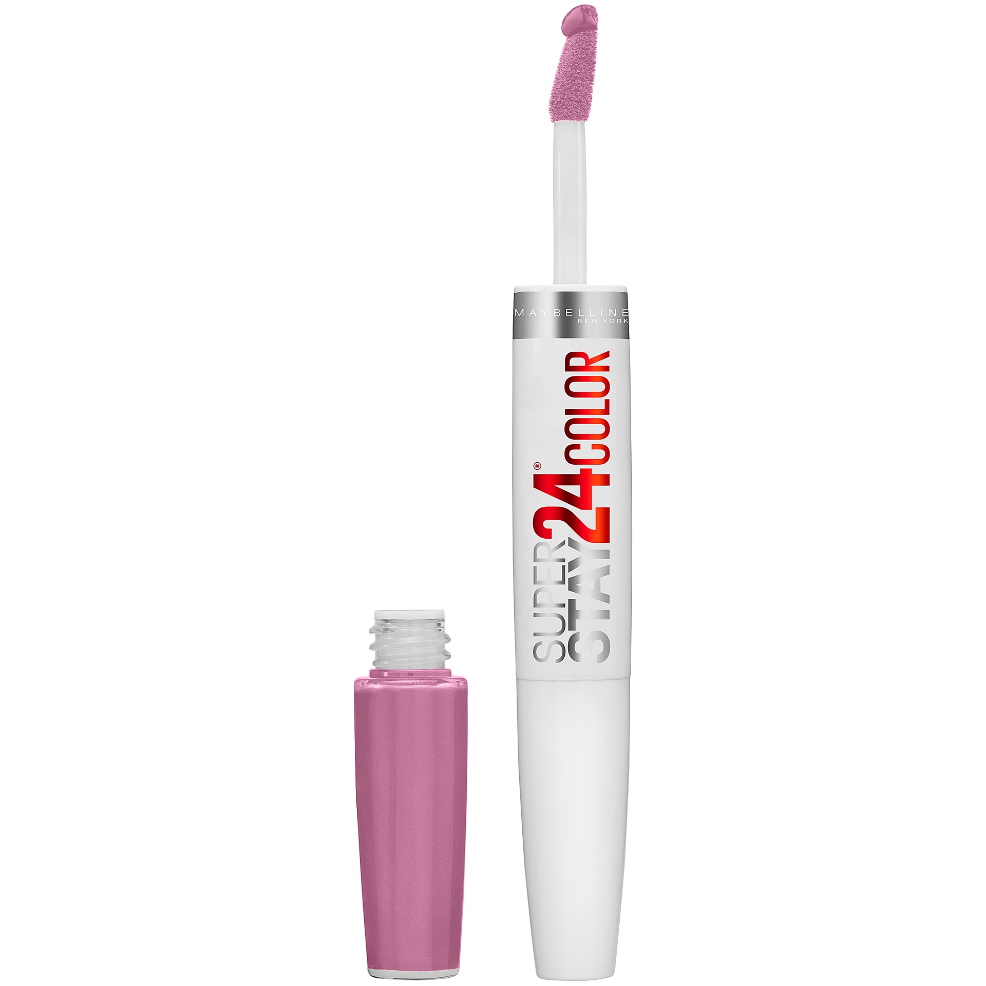 slide 2 of 2, Maybelline 24 Lasting Lilac 2-Step Lip Color, 1 ct