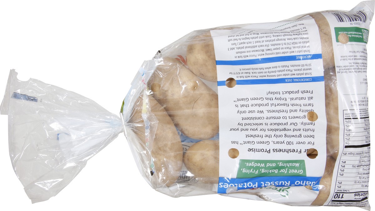 slide 9 of 14, Green Giant Fresh Idaho Russet Potatoes 48 oz, 48 oz