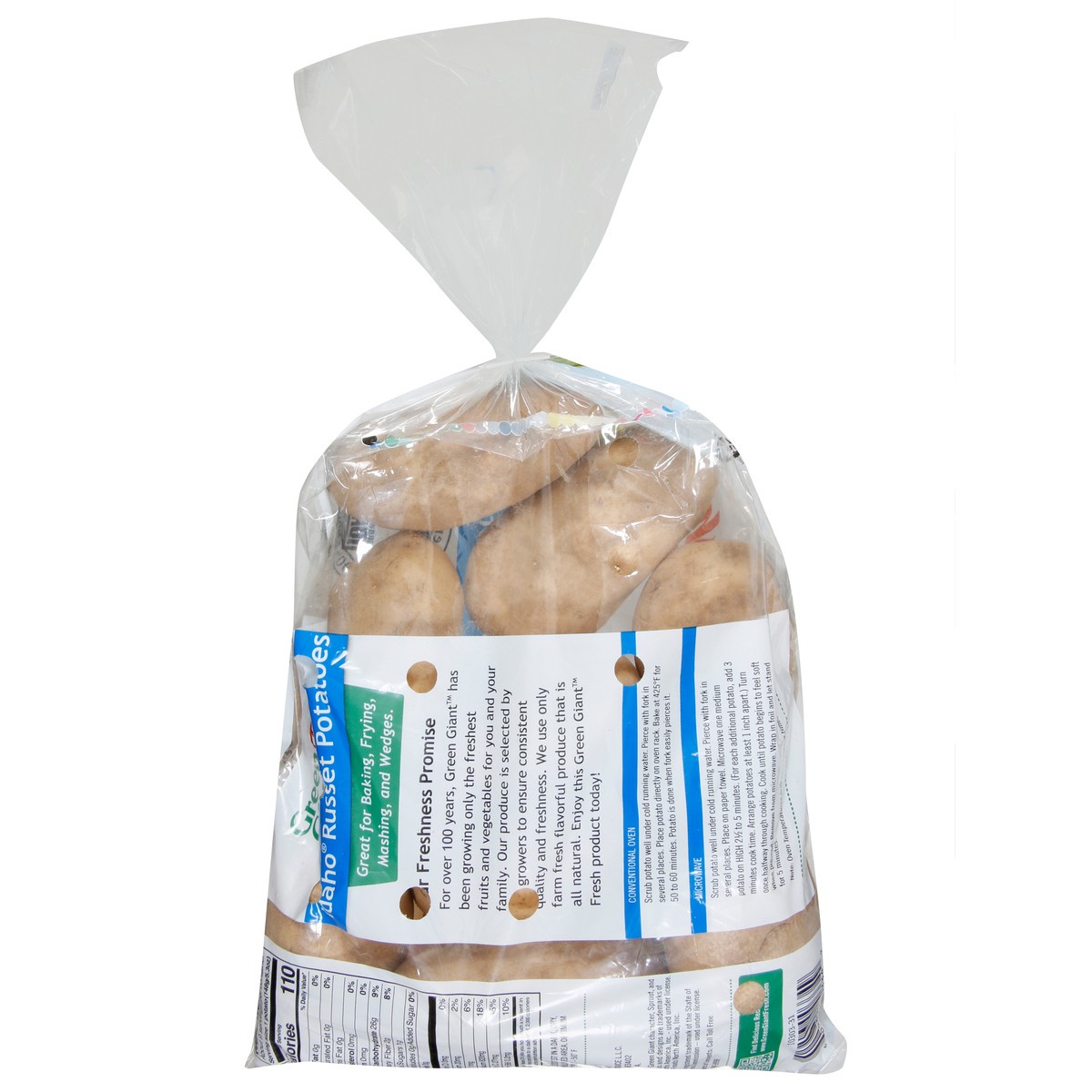 slide 7 of 14, Green Giant Fresh Idaho Russet Potatoes 48 oz, 48 oz