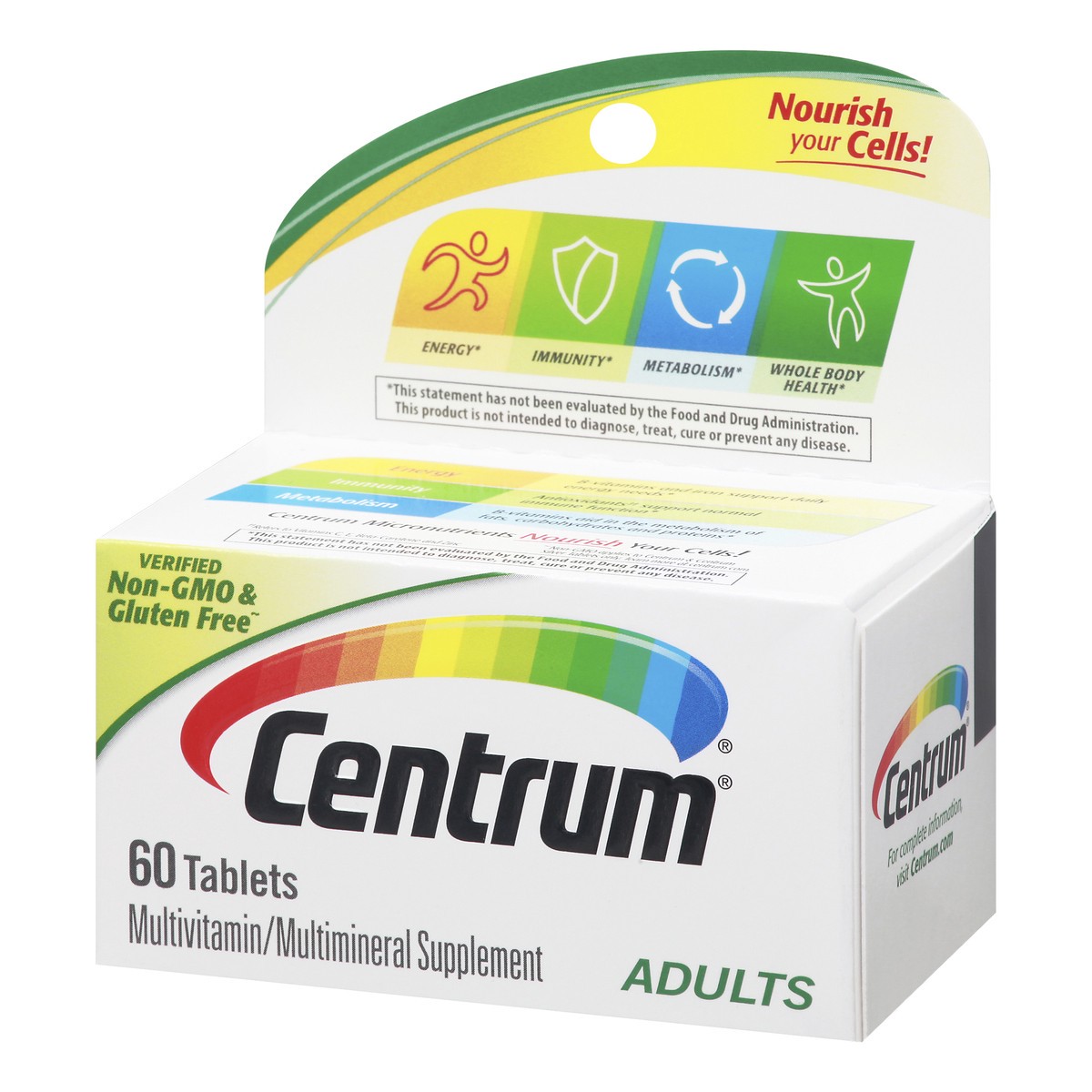 slide 9 of 13, Centrum Tablets Adults Multivitamin/Multimineral Supplement 60 ea, 60 ct