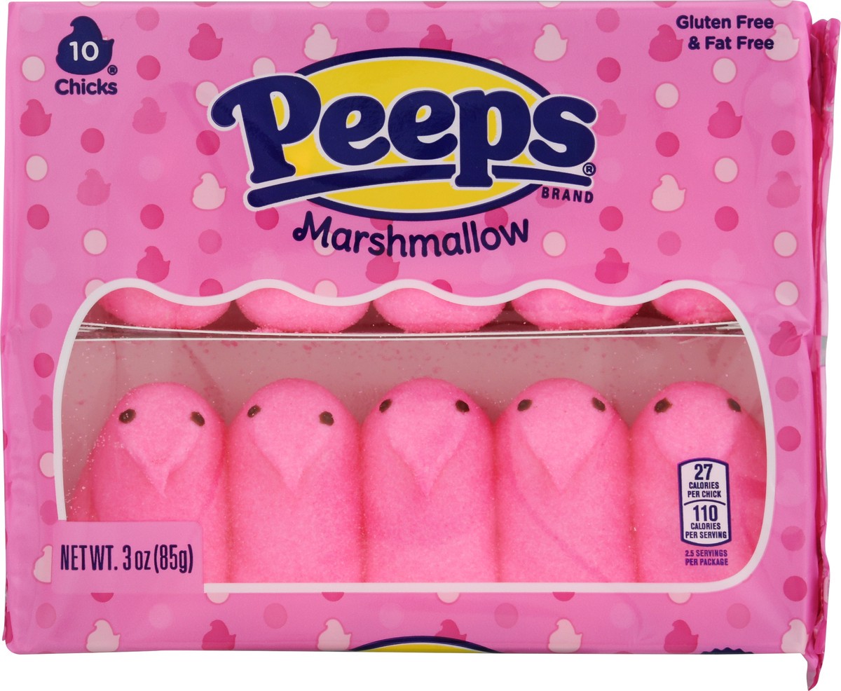 slide 4 of 14, Peeps Marshmallow 10 ea, 3 oz