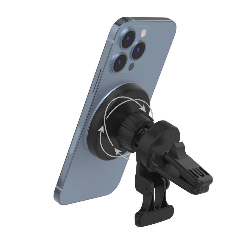 slide 5 of 6, Just Wireless Car Vent Mount for MagSafe Series - Black, 1 ct