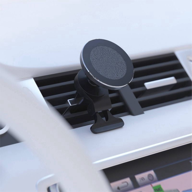 slide 2 of 6, Just Wireless Car Vent Mount for MagSafe Series - Black, 1 ct