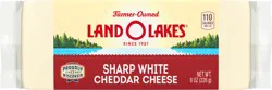 Land O'Lakes Sharp White Cheddar Cheese Chunk