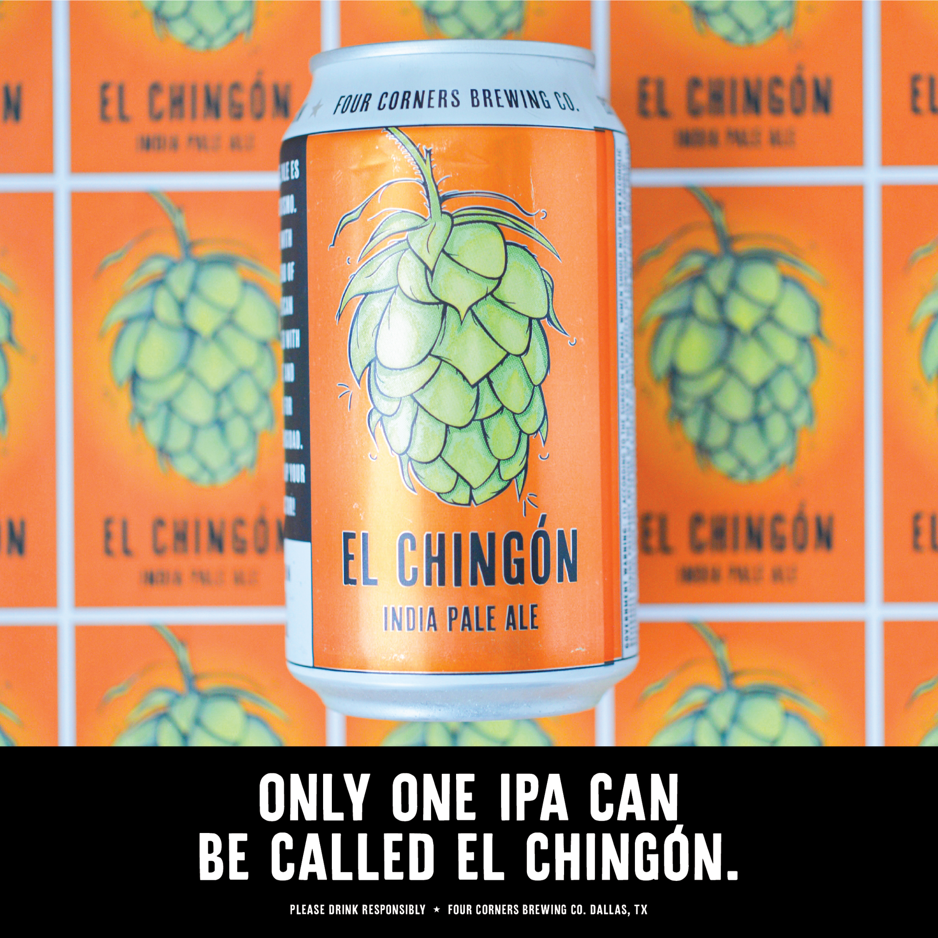 slide 2 of 5, Four Corners El Chingon IPA Craft Beer, 19.2 fl oz Can, 7.3% ABV, 19.20 fl oz