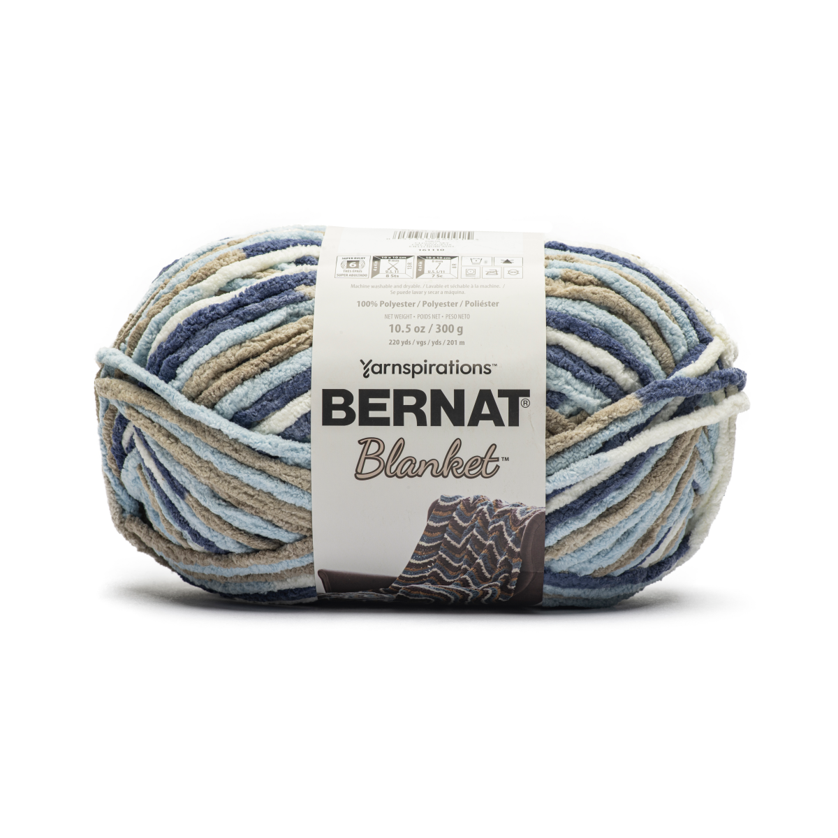 slide 1 of 1, Bernat Blanket Yarn Cloudy Sky, 10.5 oz
