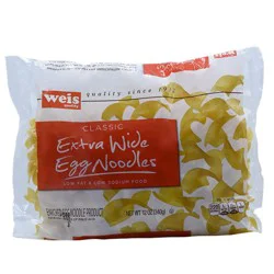 Weis Quality Classic Enriched Egg Noodle Product, Extra Wide Egg Noodles