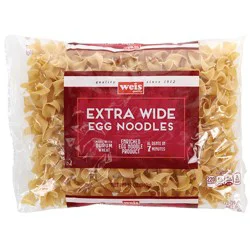 Weis Quality Classic Enriched Egg Noodle Product, Extra Wide Egg Noodles