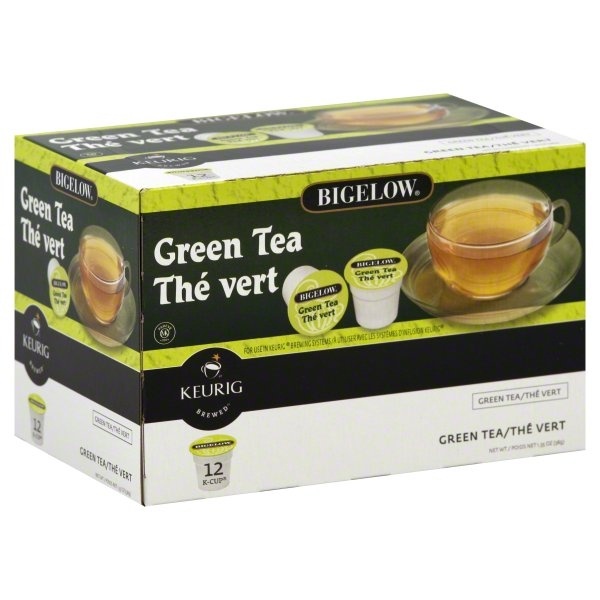 slide 1 of 1, Bigelow Green Tea, K-Cup, 12 ct
